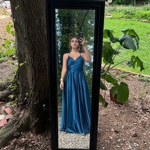 Blue Bridesmaid/Prom/Formal Dress